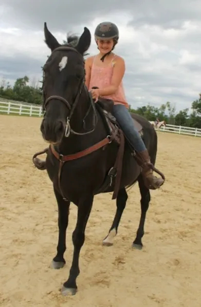 Syd on Horse 2
